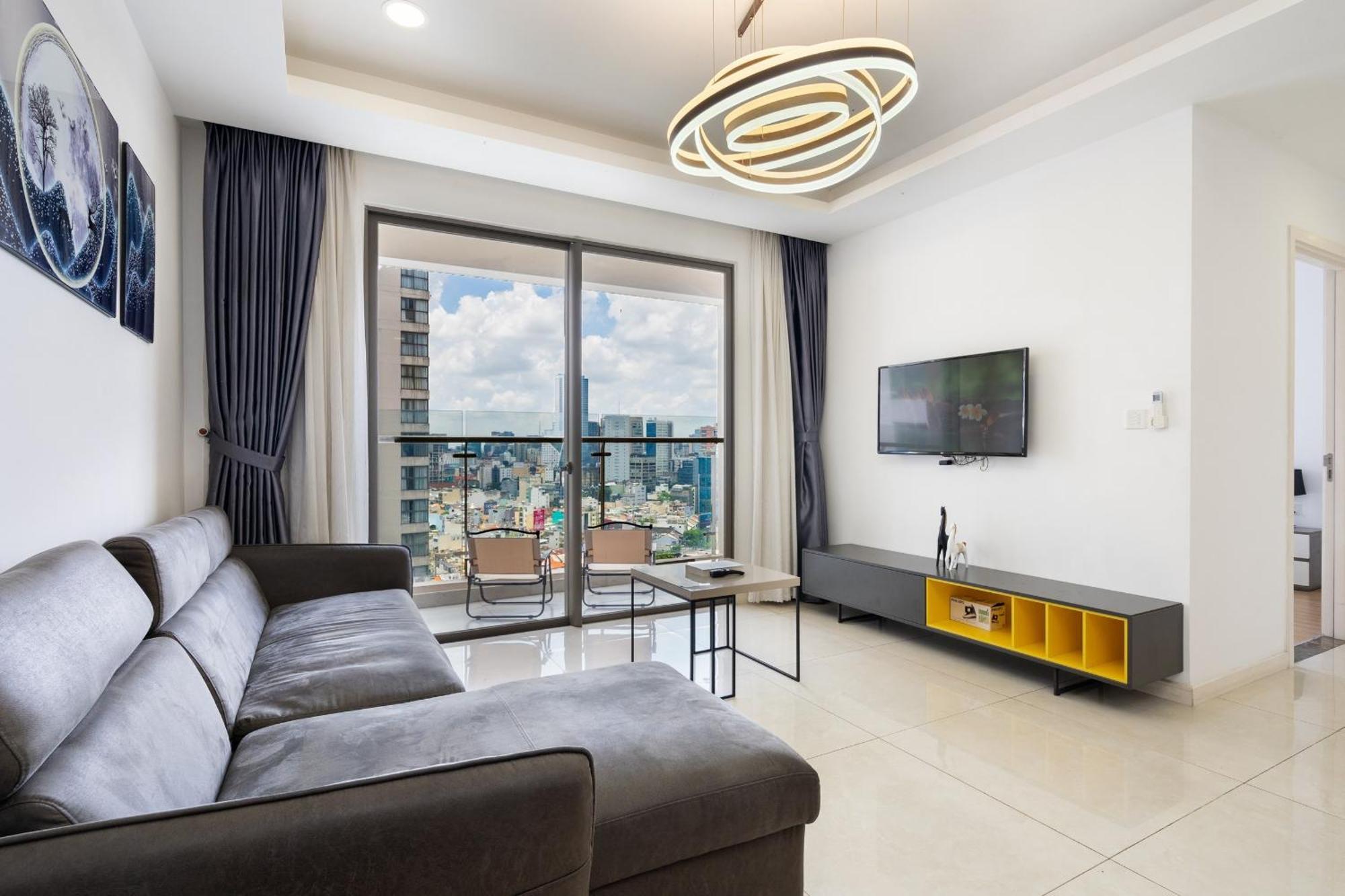 Otis Millennium Saigon Balcony Apartment Ho Chi Minh City Exterior photo